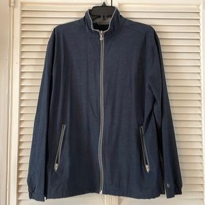 Linksoul Full-Zip Navy Jacket - Medium